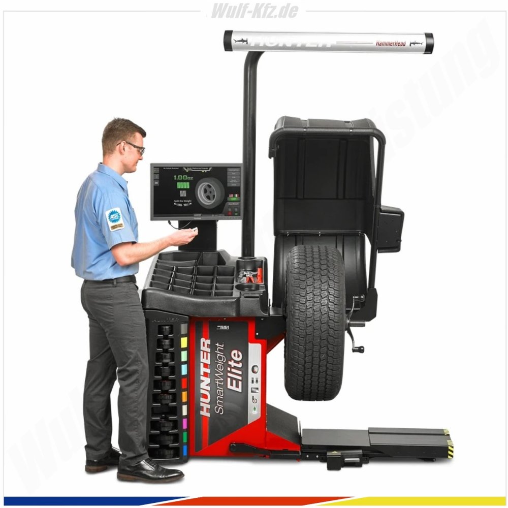 Hunter Radauswuchtmaschine SmartWeight Elite